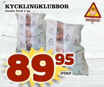Matdax Kycklingklubbor erbjuda
