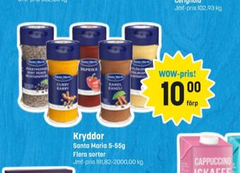 Eurocash Santa maria kryddor erbjuda