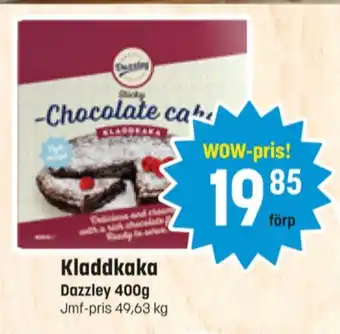 Dazzley kladdkaka