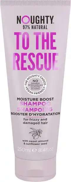 Apotek Hjärtat Noughty to the rescue moisture boost shampoo 250 ml erbjuda