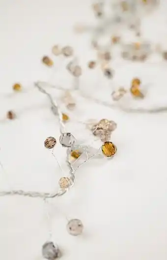 Led-ljusslinga champagne