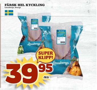 Nya Pulsen Färsk hel kyckling erbjuda