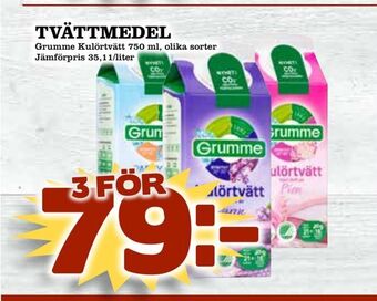 Nya Pulsen Tvättmedel erbjuda