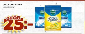 Nya Pulsen Halstabletter erbjuda