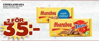 Supergrossen Chokladkaka erbjuda