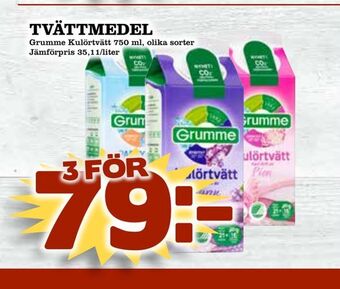 Supergrossen Tvättmedel erbjuda