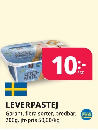 Tempo Leverpastej erbjuda
