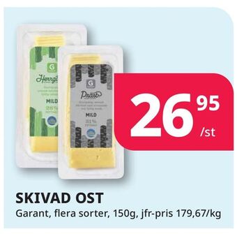 Tempo Skivad ost erbjuda