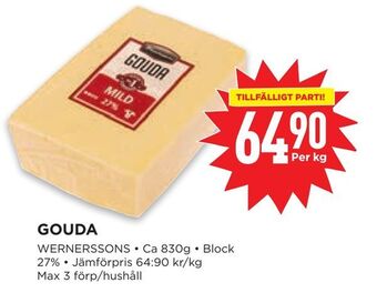 Willys Gouda erbjuda