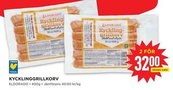 Willys Kycklinggrillkorv erbjuda