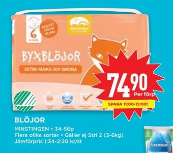 Willys Blöjor erbjuda
