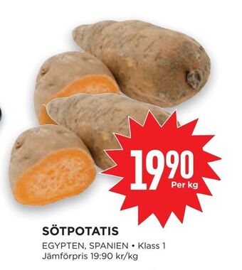 Willys Sötpotatis erbjuda