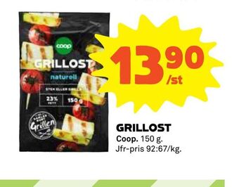Coop Grillost erbjuda