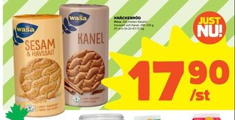 Coop Knäckebröd erbjuda
