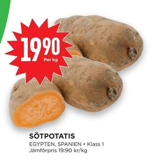 Willys Hemma Sötpotatis erbjuda