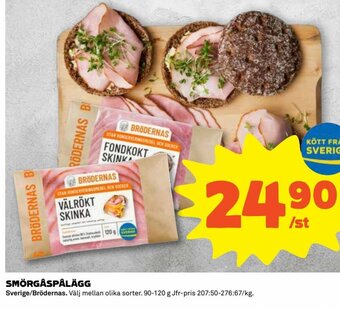 Coop Smörgåspålägg erbjuda