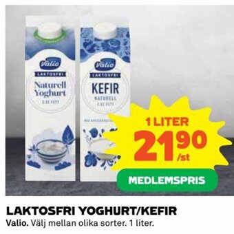 Coop Laktosfri Yoghurt/Kefir erbjuda