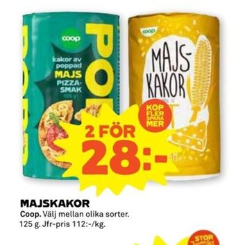 Stora Coop Majskakor erbjuda