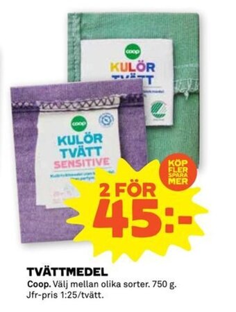 Stora Coop Tvättmedel erbjuda