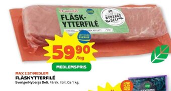 Stora Coop Fläskytterfilé erbjuda