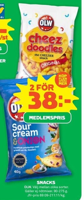 Stora Coop Snacks erbjuda