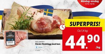 Lidl Färskt Fläsklägg med Ben erbjuda