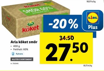 Lidl Arla Köket Smör erbjuda