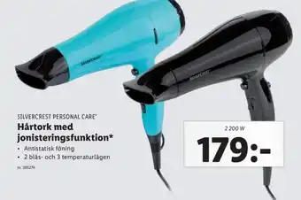 Lidl Hårtork med Jonisteringsfunktion erbjuda