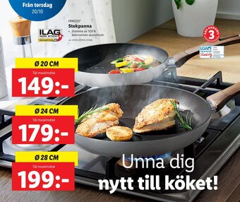 Lidl Stekpanna erbjuda