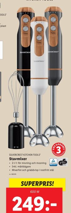 Lidl Stavmixer erbjuda