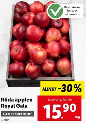 Röda Äpplen Royal Gala