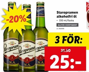 Staropramen Alkoholfri öl
