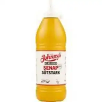 Snabbgross Senap sötstark johnny's 1kg erbjuda