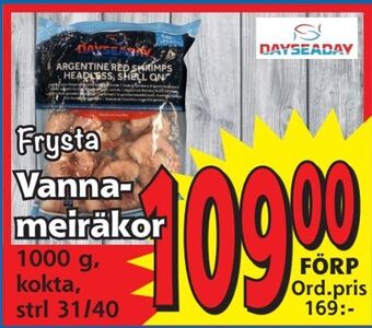 Supergrossen Vannameiräkor erbjuda