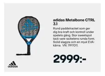 XXL Adidas metalbone ctrl 3.1 erbjuda