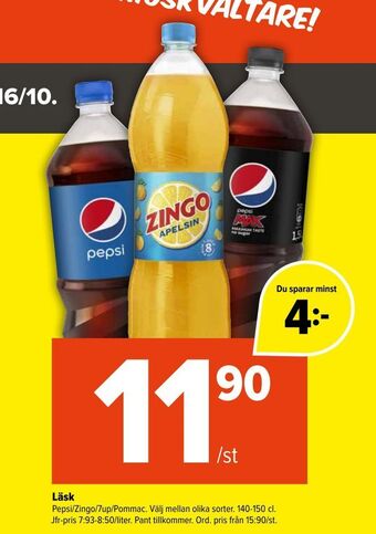 Coop Extra Läsk erbjuda