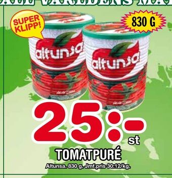 Nya Pulsen Tomatpuré erbjuda