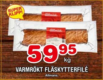 Nya Pulsen Varmrökt fläskytterfilé erbjuda