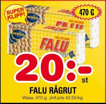 Nya Pulsen Falu rågrut erbjuda