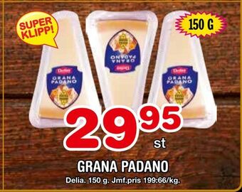 Nya Pulsen Grana padano erbjuda