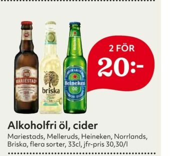 Hemköp Mariestads Öl erbjuda