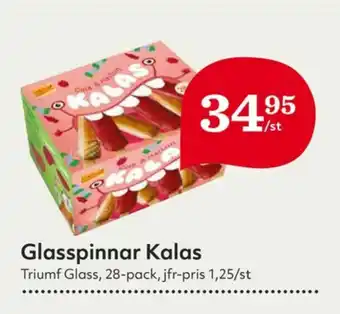 Hemköp Triumf Glasspinnar erbjuda