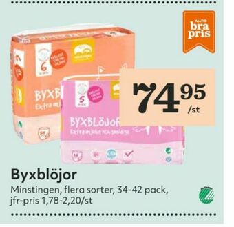 Hemköp Minstingen Blöjor erbjuda