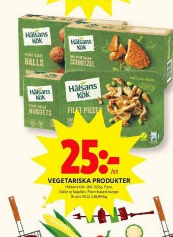 ICA Kvantum Hälsans Kök Vegetarmat erbjuda