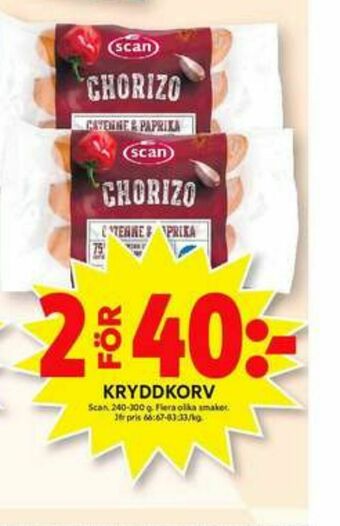 ICA Maxi Scan Kryddkorv erbjuda