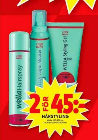 ICA Maxi Wella Styling erbjuda