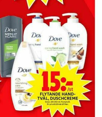 ICA Maxi Dove Duschtvål erbjuda