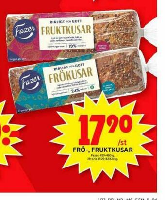Fruktkusar Matbröd
