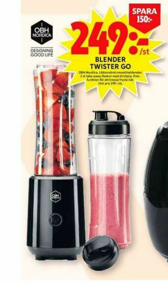 ICA Maxi OBH Nordica Blender erbjuda