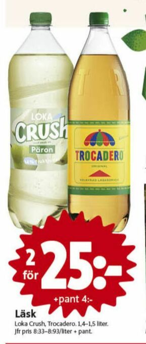 ICA Nära Loka Crush Läskedryck erbjuda